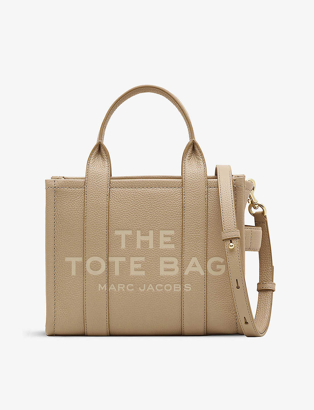 Marc Jacobs Womens Camel The Leather Small Tote Bag