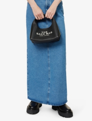 Shop Marc Jacobs Womens Black The Mini Sack Bag