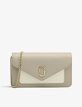 MARC JACOBS: The Longshot leather chain wallet