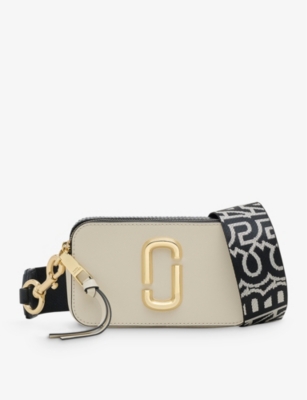 MARC JACOBS: Snapshot leather cross-body bag