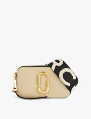 Marc Jacobs Womens Khaki Multi The Snapshot Leather Cross-body Bag