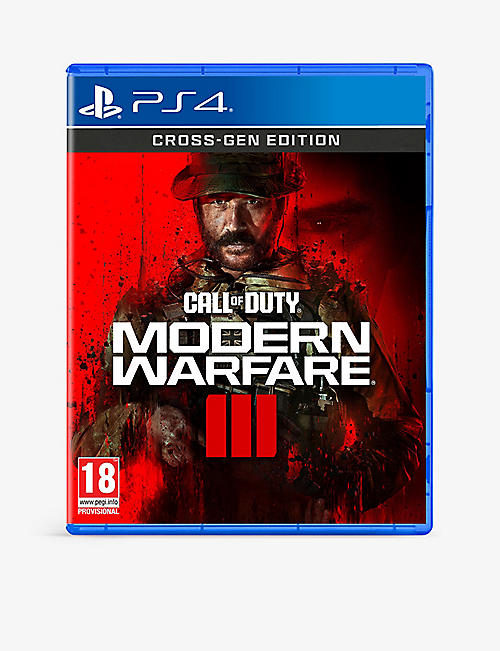 SONY: Call of Duty Modern Warfare 3 PS4 game