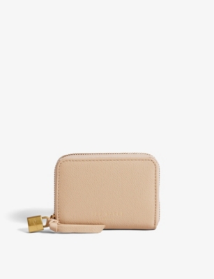 TED BAKER: Wesmin logo-print leather wallet
