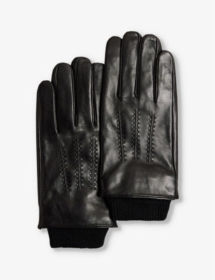 Burberry gloves shop mens silver