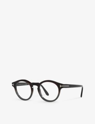 TOM FORD: TR001692 FT5887-B round-frame acetate glasses