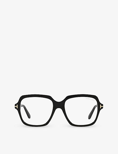 TOM FORD: FT5894 square-frame acetate glasses