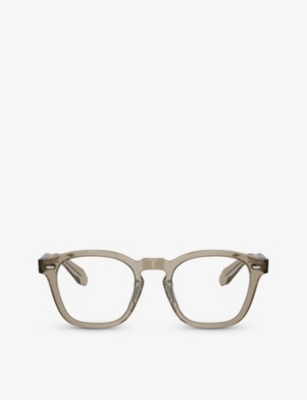 OLIVER PEOPLES: OV5527U pillow-frame acetate optical glasses