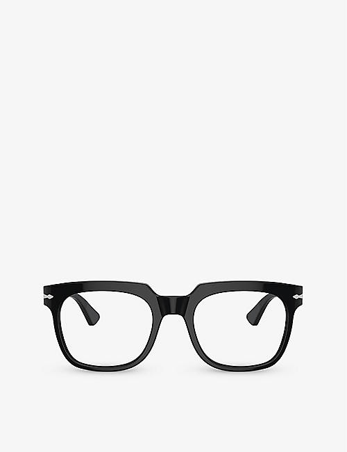 PERSOL: PO3325V square-frame acetate optical glasses