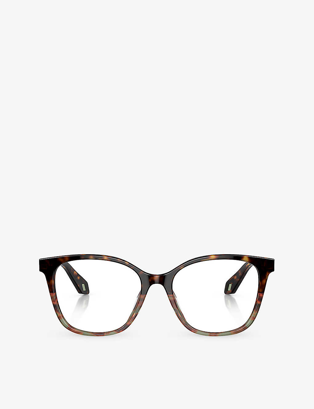 Giorgio Armani Womens Brown Ar7246u Cat-eye Shape Acetate Glasses