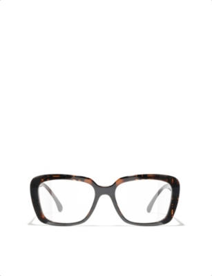 CHANEL: CH3461 square-frame acetate eyeglasses