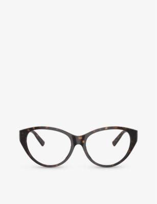 Tiffany & Co Tf2244 Phantos-frame Acetate Optical Glasses In Brown