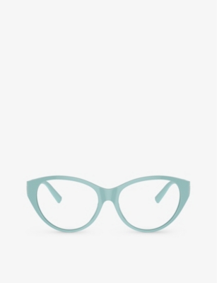 Tiffany & Co Tf2244 Phantos-frame Acetate Optical Glasses In Blue