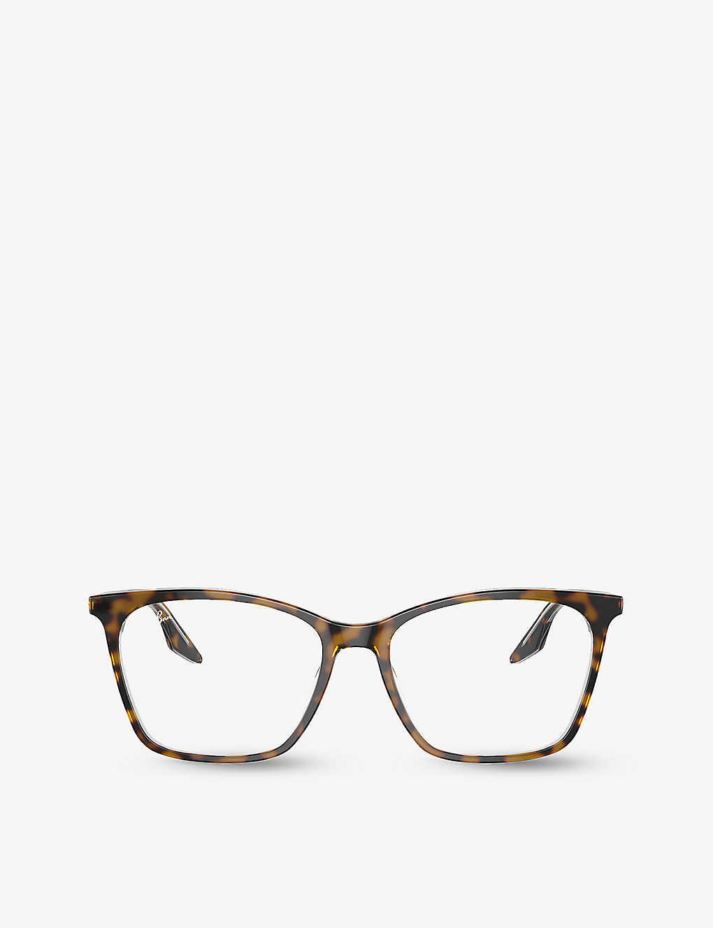 Ray Ban Ray-ban Mens Brown Rx5422 Square-frame Acetate Glasses