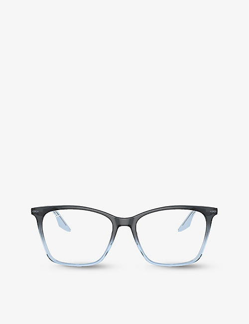 RAY-BAN: RX5422 square-frame acetate glasses