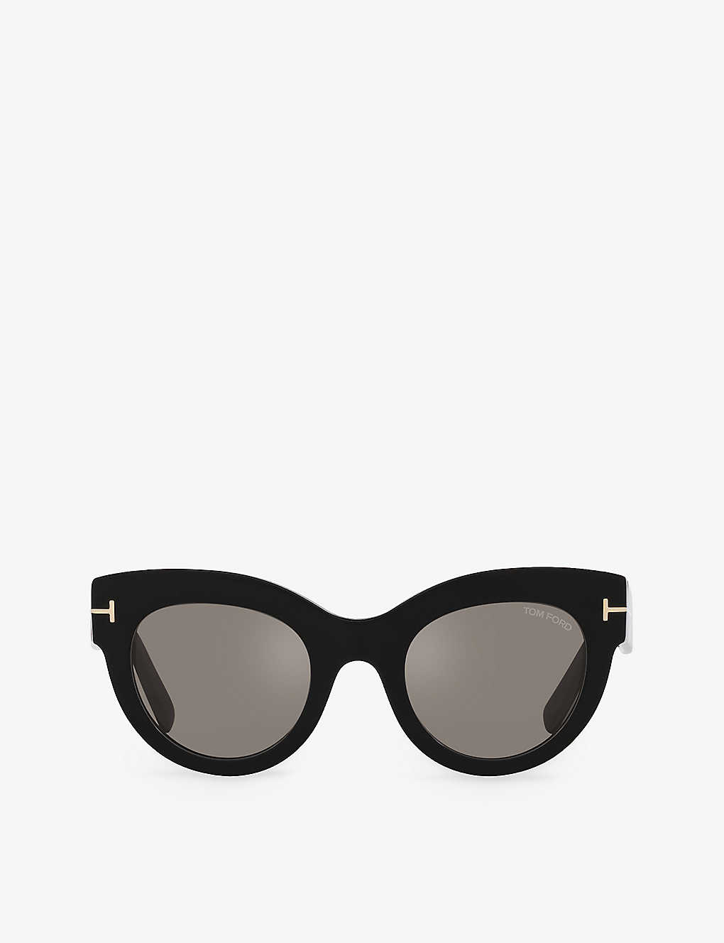 Tom Ford Mens Black Tr001699 Lucilla Cat-eye Cr39 Sunglasses