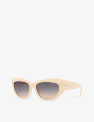 TOM FORD: TR001702 Brianna cat-eye acetate sunglasses