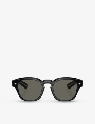OLIVER PEOPLES: OV5521SU Maysen pillow-frame acetate sunglasses