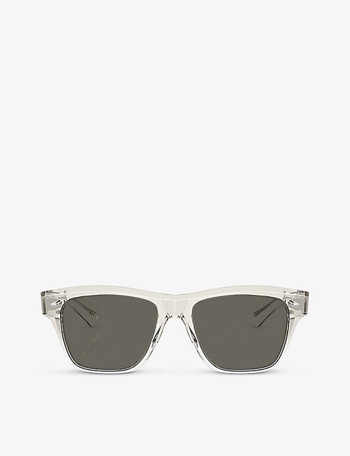 OLIVER PEOPLES: OV5522SU Oliver Sixties Sun polarised pillow-frame acetate sunglasses