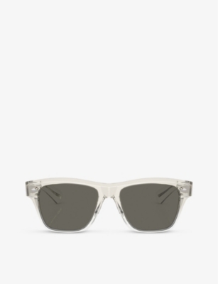 Oliver Peoples Womens Grey Ov5522su Oliver Sixties Sun Polarised Pillow-frame Acetate Sunglasses
