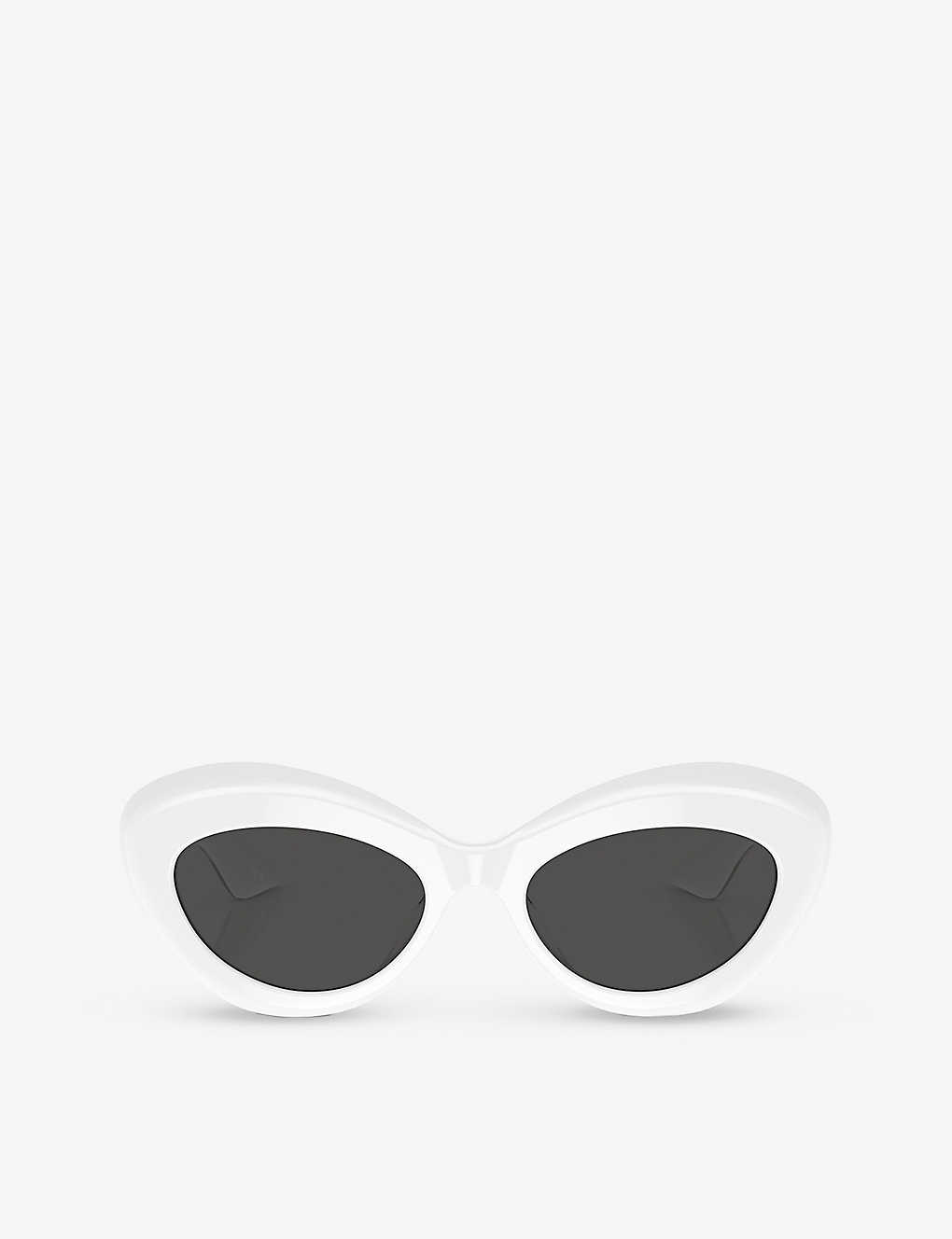 Oliver Peoples Womens White Ov5523su 1968c Cat-eye Acetate Sunglasses