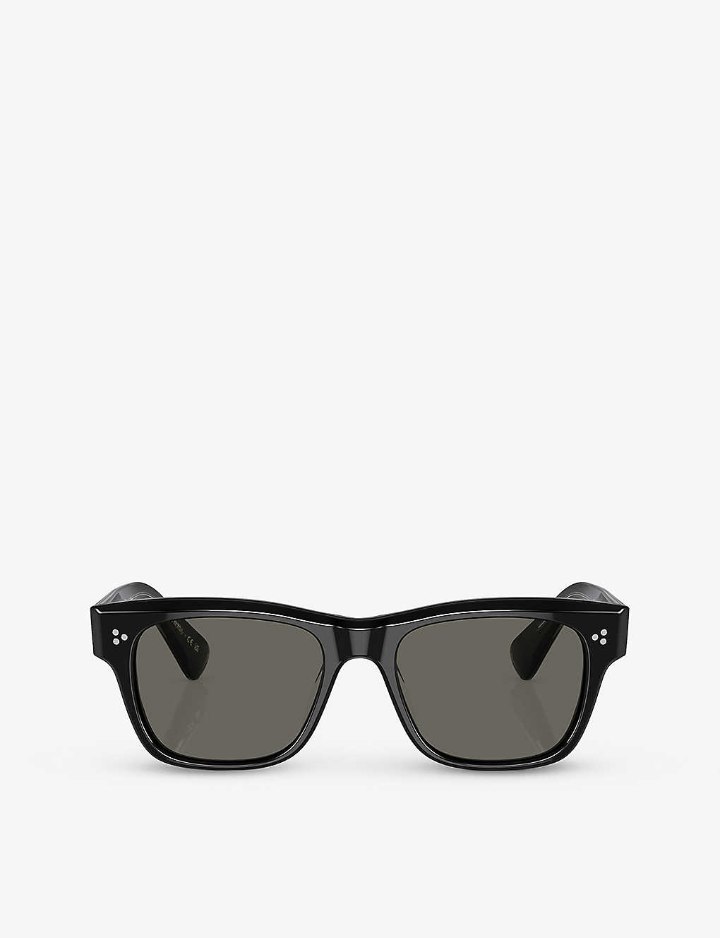Oliver Peoples Womens Black Ov5524su Birell Sun Pillow-frame Acetate Sunglasses