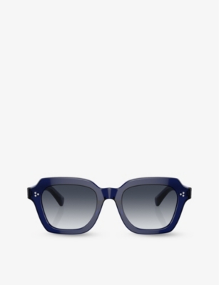 OLIVER PEOPLES: OV5526SU Kienna square-frame acetate sunglasses