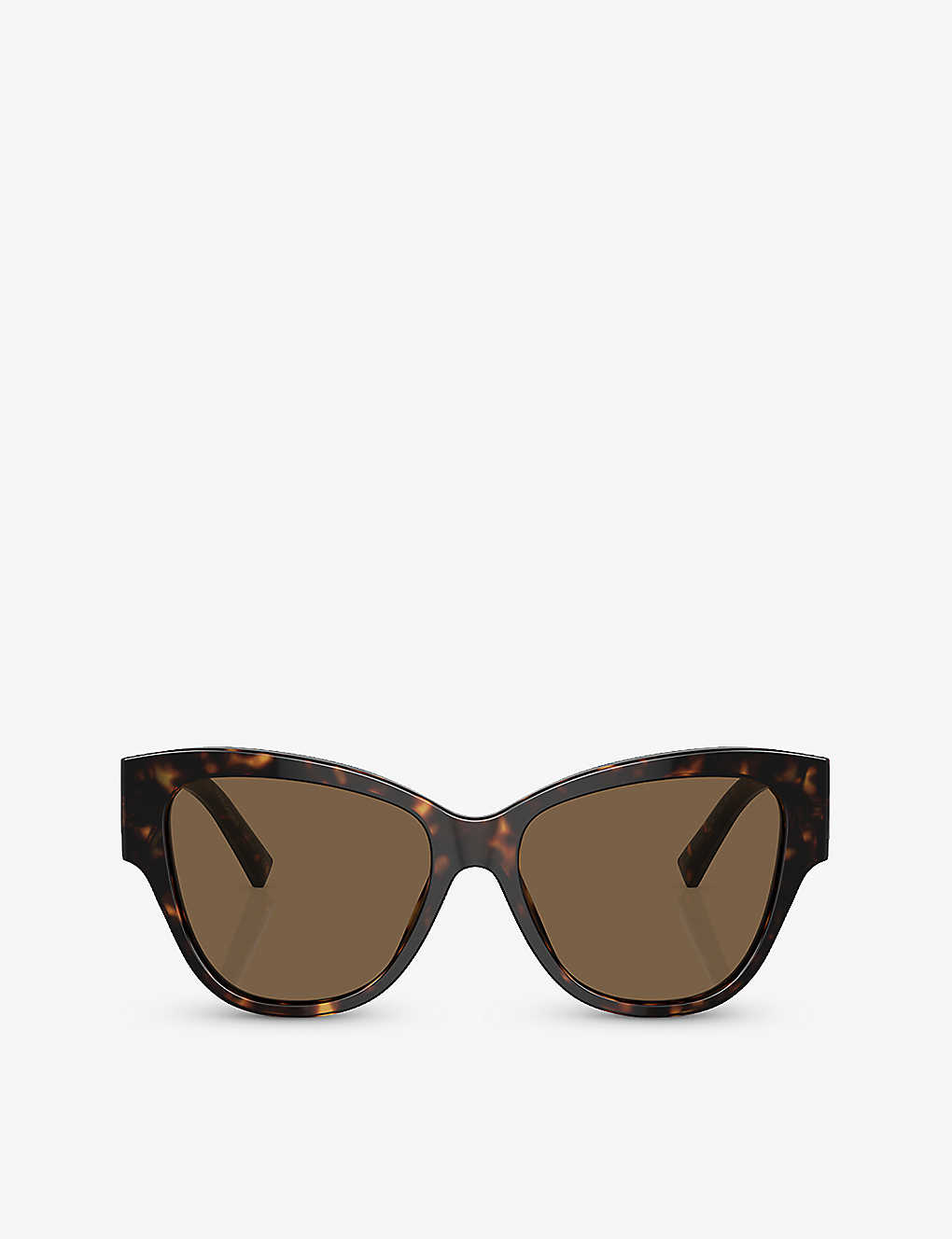 Dolce & Gabbana Dg4449 Butterfly-frame Acetate Sunglasses In Brown