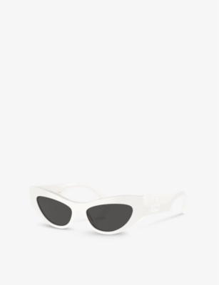 DOLCE & GABBANA: DG4450 cat eye-frame acetate sunglasses