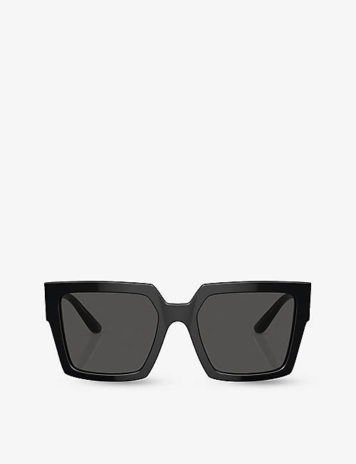 DOLCE & GABBANA: DG4446B square-frame acetate sunglasses