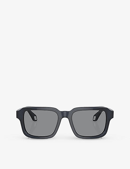 GIORGIO ARMANI: AR8194U rectangular-frame acetate sunglasses