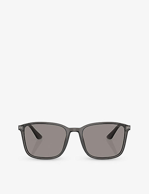 GIORGIO ARMANI: AR8197 square-frame acetate sunglasses