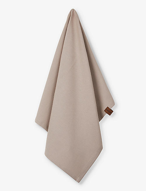 HUMDAKIN: Tightly-woven organic-cotton tea towel set of two