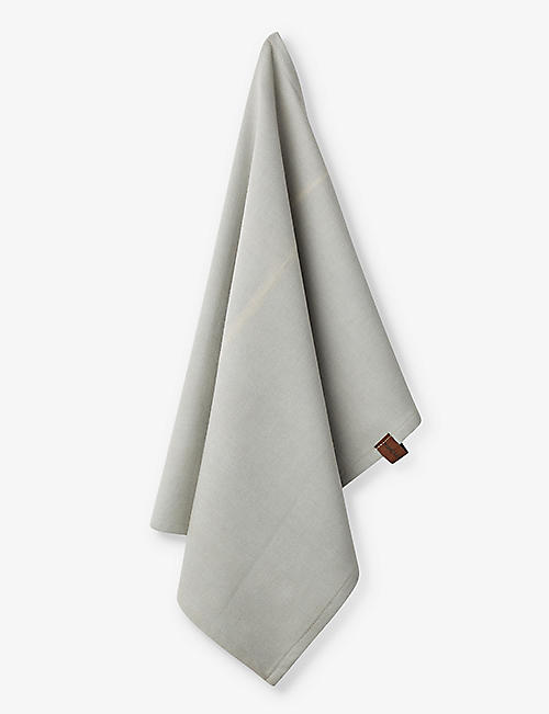 HUMDAKIN: Tightly-woven organic-cotton tea towel set of two