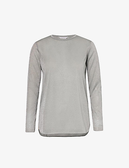 MAX MARA: Etra crewneck relaxed-fit knitted top