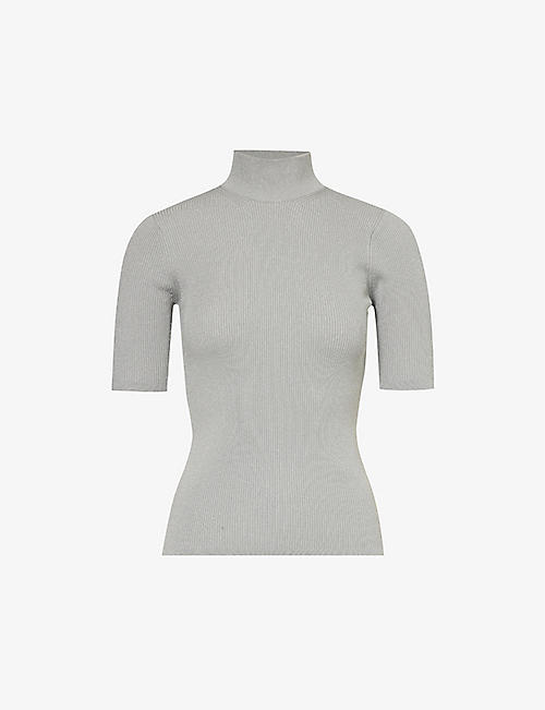 MAX MARA: Peter high-neck slim-fit knitted top