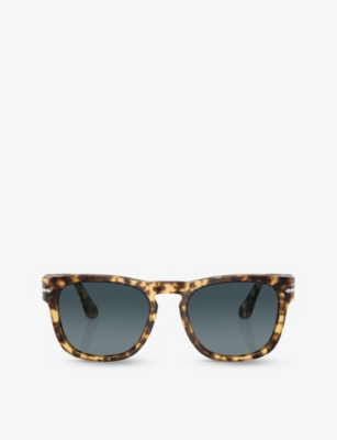 Persol Womens Brown Po3333s Elio Square-frame Acetate Sunglasses In Brown