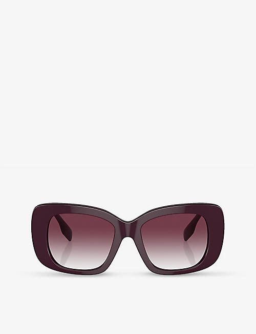 BURBERRY: BE4410 square-frame acetate sunglasses