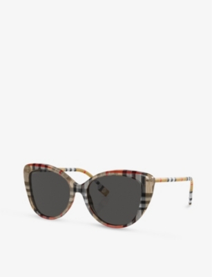 BURBERRY: BE4407 cat eye-frame acetate sunglasses