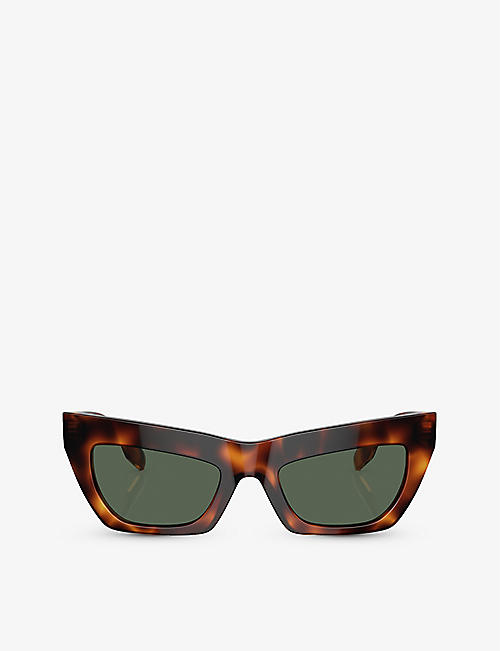 BURBERRY: BE4405 cat-eye-frame acetate sunglasses