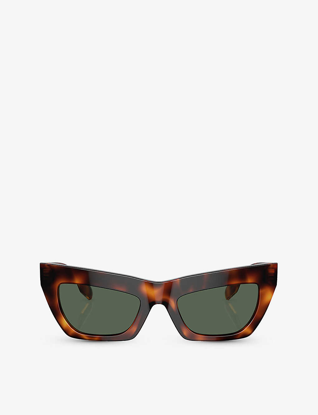 Burberry Women's Brown Be4405 Cat-eye-frame Acetate Sunglasses