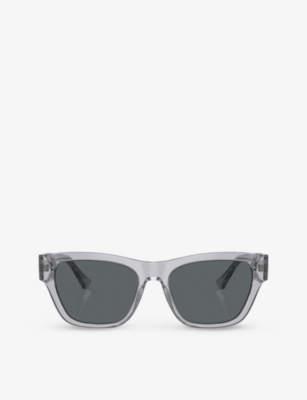 VERSACE: VE4457 square-frame acetate sunglasses