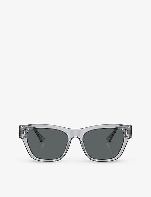 VERSACE: VE4457 square-frame acetate sunglasses