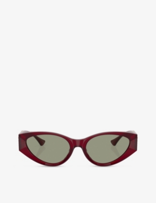 VERSACE: VE4454 logo-embellished acetate sunglasses