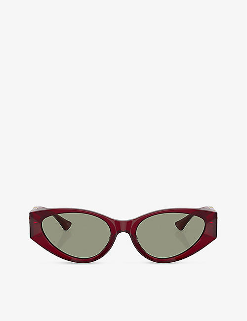 VERSACE: VE4454 logo-embellished acetate sunglasses