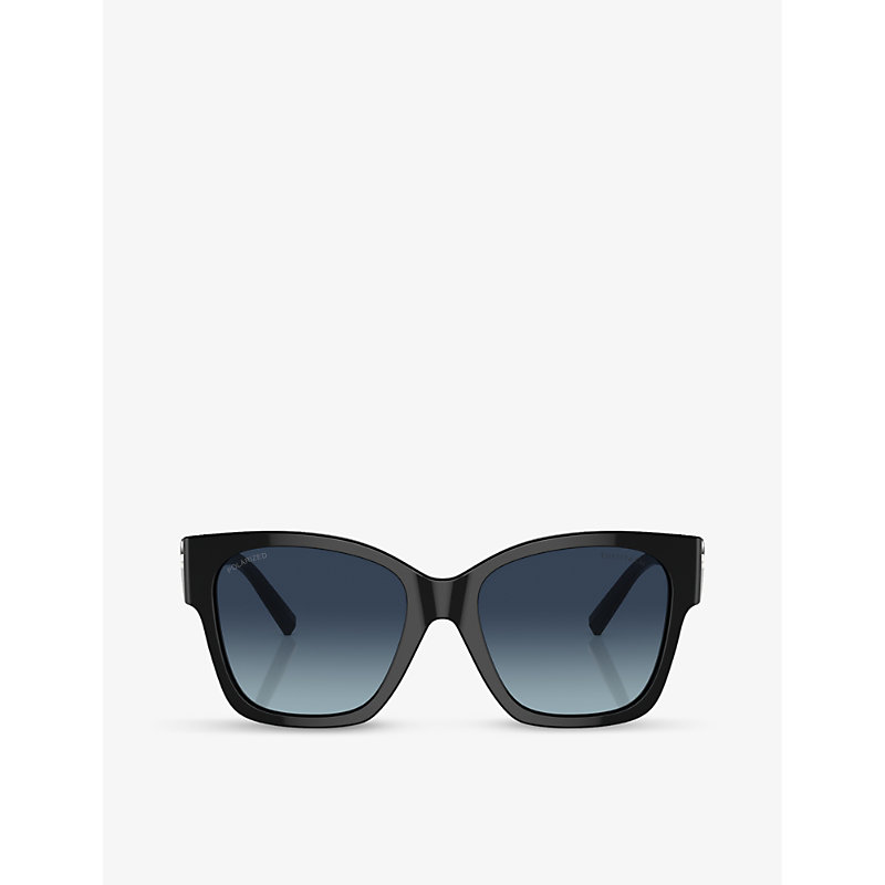 Tiffany & Co Tf4216 Square-frame Acetate Sunglasses In Black