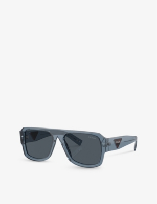 PRADA: PR 22YS pilot-frame acetate sunglasses