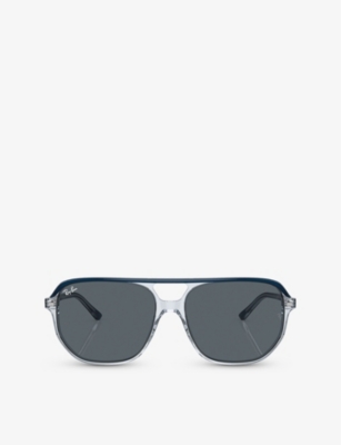 RAY-BAN: RB2205 Bill One irregular-frame acetate sunglasses