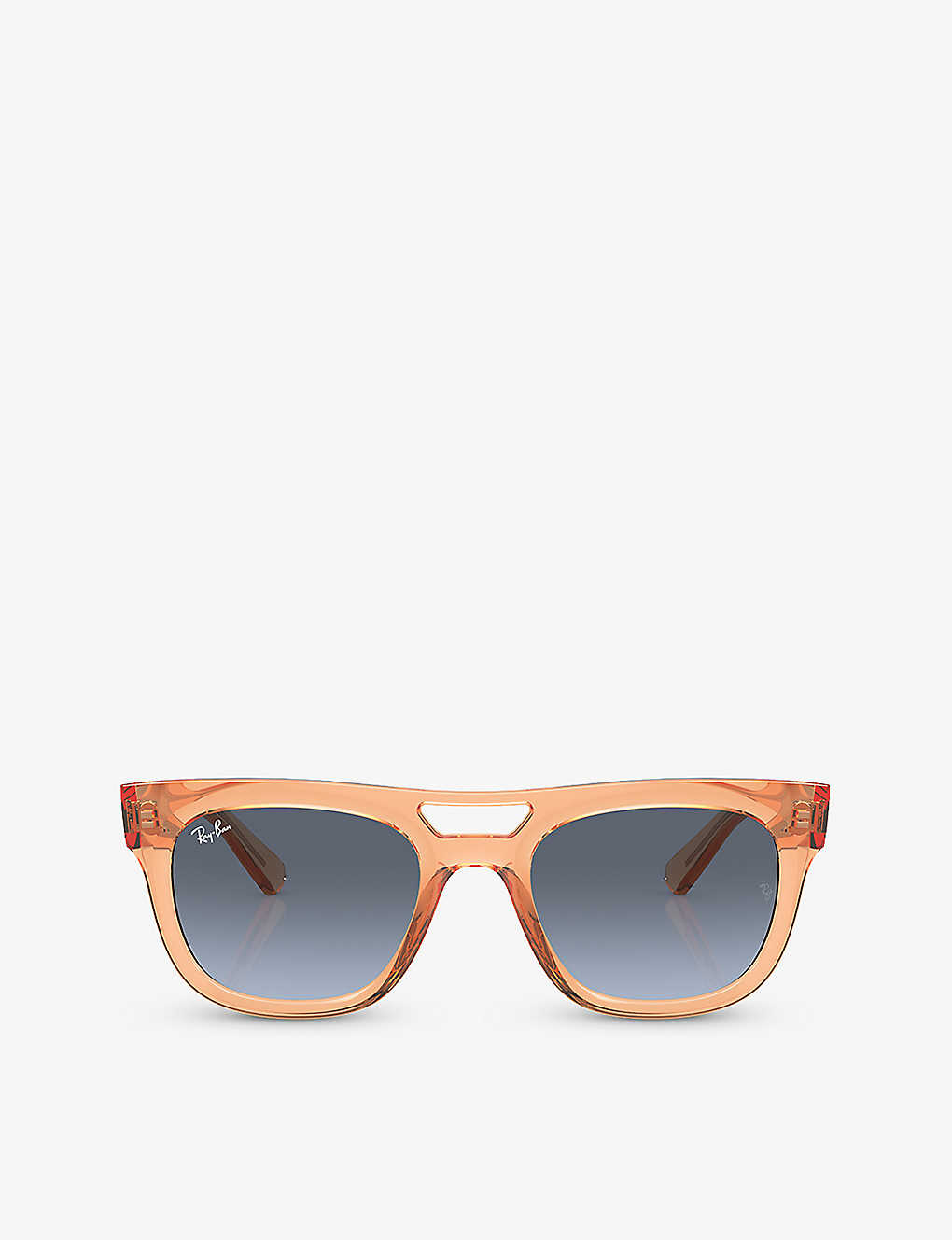 Ray Ban Ray-ban Womens Orange Rb4426 Phil Square-frame Injected Sunglasses