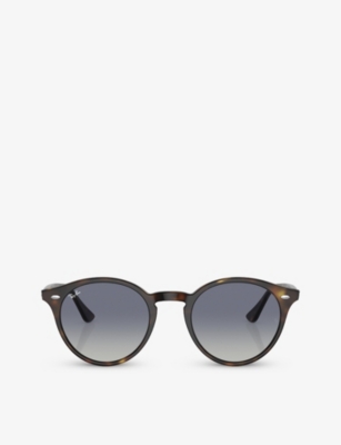 Ray Ban Ray-ban Womens Brown Rb2180 Phantos-frame Sunglasses