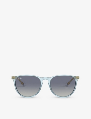 Ray Ban Ray-ban Womens Blue Rb4171 Erika Classic Phantos-frame Injected Sunglasses In Blue
